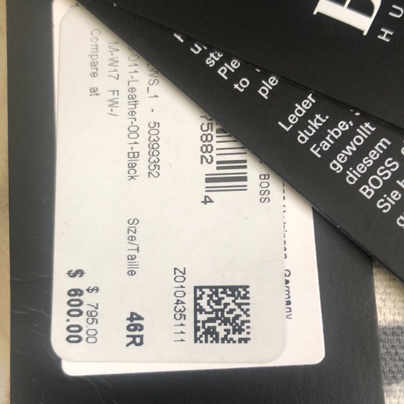 Hugo Boss Leather Jacket - Picture 10 of 10